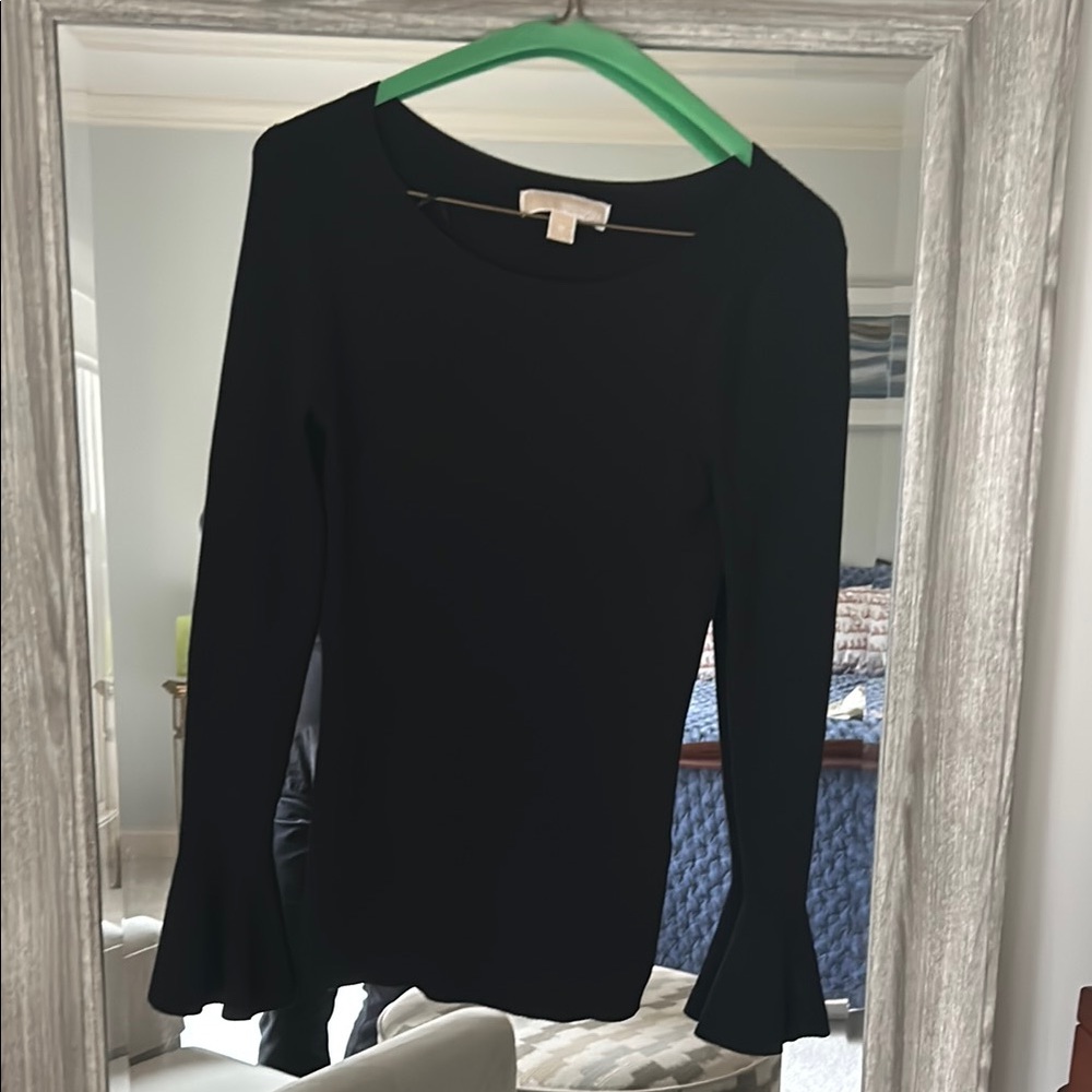 Black Long Sleeve Women's Top